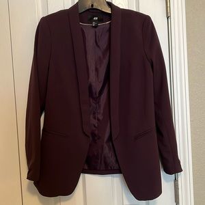 H&M Dark Purple Blazer